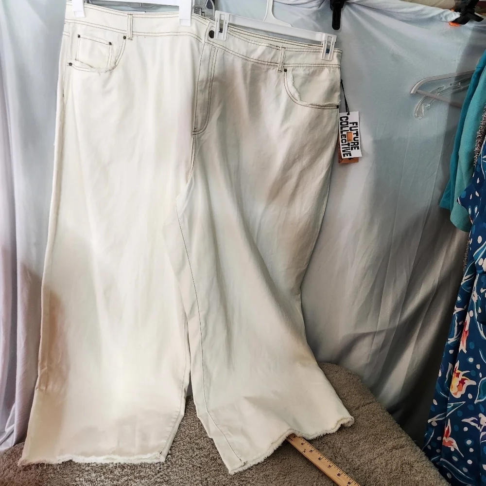 Future Collective High Rise Straight Leg Pants - 30